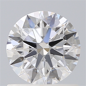 Picture of Lab Created Diamond 0.93 Carats, Round with Ideal Cut, D Color, VVS2 Clarity and Certified by IGI