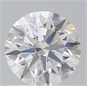 Lab Created Diamond 0.90 Carats, Round with Ideal Cut, D Color, VS1 Clarity and Certified by IGI