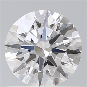 Picture of Lab Created Diamond 0.73 Carats, Round with Ideal Cut, D Color, VVS2 Clarity and Certified by IGI