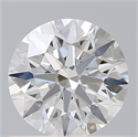 Lab Created Diamond 0.71 Carats, Round with Ideal Cut, D Color, VS1 Clarity and Certified by IGI