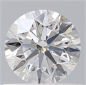 Del inventario de diamantes de laboratorio, 0.71 quilates, Redondo , Color D, claridad VS2 y certificado IGI