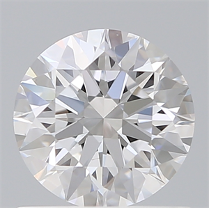 Picture of Lab Created Diamond 0.90 Carats, Round with Ideal Cut, D Color, VS2 Clarity and Certified by IGI
