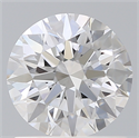 Lab Created Diamond 1.12 Carats, Round with Ideal Cut, D Color, VS1 Clarity and Certified by IGI