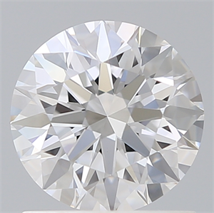 Picture of Lab Created Diamond 1.12 Carats, Round with Ideal Cut, D Color, VS1 Clarity and Certified by IGI
