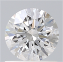 Lab Created Diamond 0.90 Carats, Round with Ideal Cut, D Color, VS2 Clarity and Certified by IGI