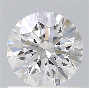 Picture of Lab Created Diamond 0.90 Carats, Round with Ideal Cut, D Color, VS2 Clarity and Certified by IGI