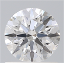 Lab Created Diamond 0.91 Carats, Round with Ideal Cut, D Color, VS2 Clarity and Certified by IGI