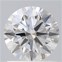 Del inventario de diamantes de laboratorio, 1.09 quilates, Redondo , Color E, claridad VS1 y certificado IGI