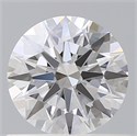 Lab Created Diamond 0.73 Carats, Round with Ideal Cut, D Color, VVS2 Clarity and Certified by IGI