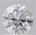 Lab Created Diamond 1.12 Carats, Round with Ideal Cut, F Color, VVS2 Clarity and Certified by IGI