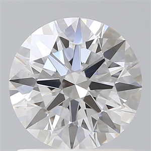 Picture of Lab Created Diamond 1.15 Carats, Round with Ideal Cut, D Color, VS2 Clarity and Certified by IGI
