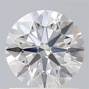 Picture of Lab Created Diamond 1.14 Carats, Round with Ideal Cut, D Color, VS1 Clarity and Certified by IGI