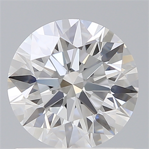 Picture of Lab Created Diamond 1.04 Carats, Round with Ideal Cut, D Color, VS1 Clarity and Certified by IGI