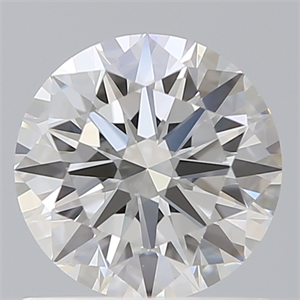 Picture of Lab Created Diamond 1.01 Carats, Round with Excellent Cut, E Color, VVS2 Clarity and Certified by IGI