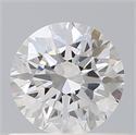 Del inventario de diamantes de laboratorio, 0.71 quilates, Redondo , Color D, claridad VS2 y certificado IGI