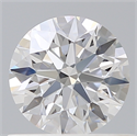 Del inventario de diamantes de laboratorio, 0.70 quilates, Redondo , Color D, claridad VS2 y certificado IGI
