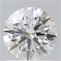 Lab Created Diamond 1.16 Carats, Round with Ideal Cut, D Color, VVS1 Clarity and Certified by IGI