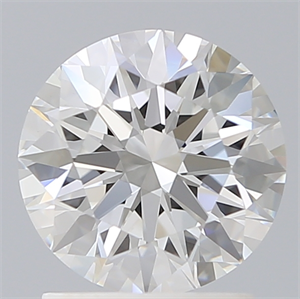 Picture of Lab Created Diamond 1.67 Carats, Round with Ideal Cut, E Color, VS1 Clarity and Certified by IGI