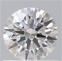 Lab Created Diamond 0.71 Carats, Round with Ideal Cut, D Color, VS1 Clarity and Certified by IGI