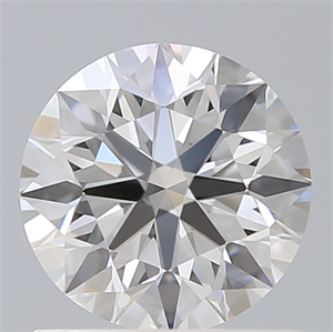 Picture of Lab Created Diamond 1.04 Carats, Round with Ideal Cut, D Color, VS1 Clarity and Certified by IGI