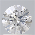 Lab Created Diamond 0.90 Carats, Round with Excellent Cut, D Color, VS1 Clarity and Certified by IGI