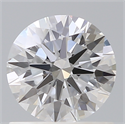Lab Created Diamond 0.90 Carats, Round with Ideal Cut, D Color, VS2 Clarity and Certified by IGI
