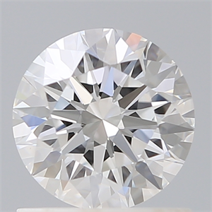 Picture of Lab Created Diamond 0.93 Carats, Round with Ideal Cut, D Color, VVS2 Clarity and Certified by IGI