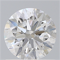Lab Created Diamond 0.90 Carats, Round with Excellent Cut, D Color, VS1 Clarity and Certified by IGI