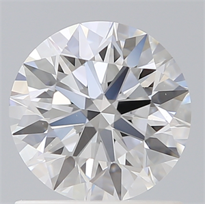 Picture of Lab Created Diamond 1.08 Carats, Round with Ideal Cut, D Color, VS2 Clarity and Certified by IGI