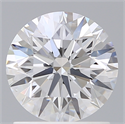 Del inventario de diamantes de laboratorio, 1.31 quilates, Redondo , Color E, claridad VVS2 y certificado IGI