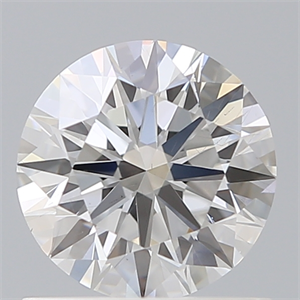 Picture of Lab Created Diamond 0.90 Carats, Round with Ideal Cut, D Color, VS2 Clarity and Certified by IGI