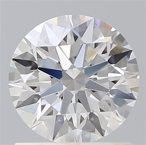 Picture of Lab Created Diamond 1.11 Carats, Round with Ideal Cut, E Color, VS1 Clarity and Certified by IGI
