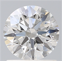 Lab Created Diamond 1.11 Carats, Round with Ideal Cut, E Color, VVS2 Clarity and Certified by IGI