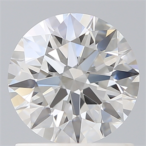 Picture of Lab Created Diamond 1.11 Carats, Round with Ideal Cut, E Color, VVS2 Clarity and Certified by IGI