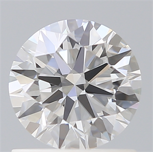 Picture of Lab Created Diamond 0.96 Carats, Round with Ideal Cut, D Color, VVS2 Clarity and Certified by IGI