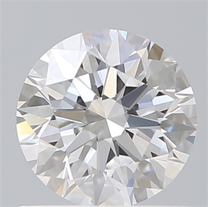 Picture of Lab Created Diamond 0.91 Carats, Round with Ideal Cut, D Color, VVS2 Clarity and Certified by IGI