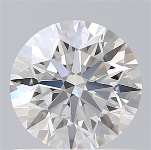 Picture of Lab Created Diamond 0.92 Carats, Round with Ideal Cut, D Color, VS2 Clarity and Certified by IGI