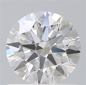 Picture of Lab Created Diamond 0.90 Carats, Round with Ideal Cut, D Color, VS2 Clarity and Certified by IGI