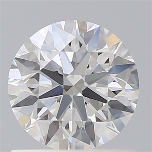 Picture of Lab Created Diamond 0.93 Carats, Round with Ideal Cut, D Color, VVS2 Clarity and Certified by IGI