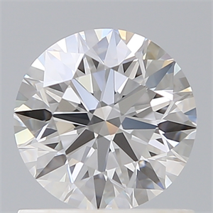 Picture of Lab Created Diamond 0.90 Carats, Round with Ideal Cut, D Color, VS1 Clarity and Certified by IGI