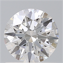 Lab Created Diamond 0.92 Carats, Round with Ideal Cut, D Color, VS2 Clarity and Certified by IGI