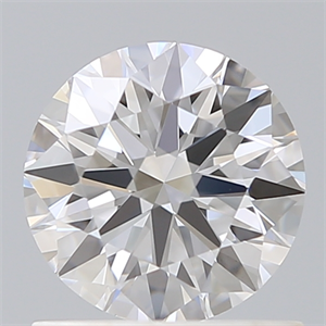 Picture of Lab Created Diamond 0.90 Carats, Round with Ideal Cut, D Color, VVS2 Clarity and Certified by IGI