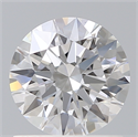 Lab Created Diamond 1.04 Carats, Round with Ideal Cut, D Color, VS1 Clarity and Certified by IGI