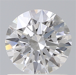 Picture of Lab Created Diamond 1.04 Carats, Round with Ideal Cut, D Color, VS1 Clarity and Certified by IGI