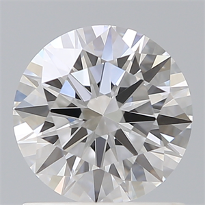 Picture of Lab Created Diamond 1.04 Carats, Round with Ideal Cut, D Color, VS1 Clarity and Certified by IGI