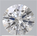 Del inventario de diamantes de laboratorio, 0.73 quilates, Redondo , Color D, claridad VS1 y certificado IGI