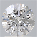 Lab Created Diamond 1.30 Carats, Round with Ideal Cut, D Color, VS1 Clarity and Certified by IGI