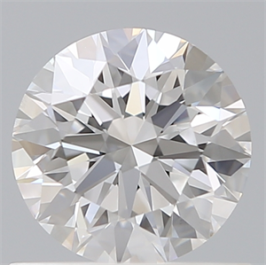 Picture of Lab Created Diamond 0.78 Carats, Round with Ideal Cut, D Color, VS1 Clarity and Certified by IGI