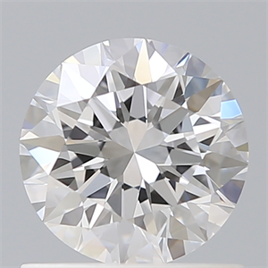 Picture of Lab Created Diamond 0.90 Carats, Round with Excellent Cut, D Color, VS1 Clarity and Certified by IGI