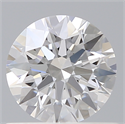 Del inventario de diamantes de laboratorio, 0.74 quilates, Redondo , Color D, claridad VS1 y certificado IGI